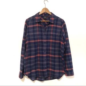 Roots flannel shirt
